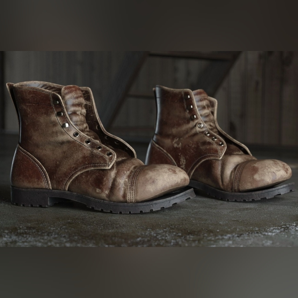 Men's Brown Leather Boots